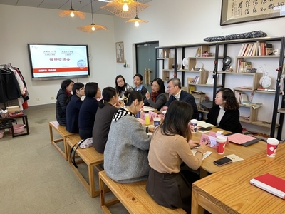 交流互鑒,協(xié)同推動(dòng)基層黨組織&ldquo;一融雙高&rdquo;--人文藝術(shù)學(xué)院赴上海電機(jī)學(xué)院文理學(xué)院走訪交流